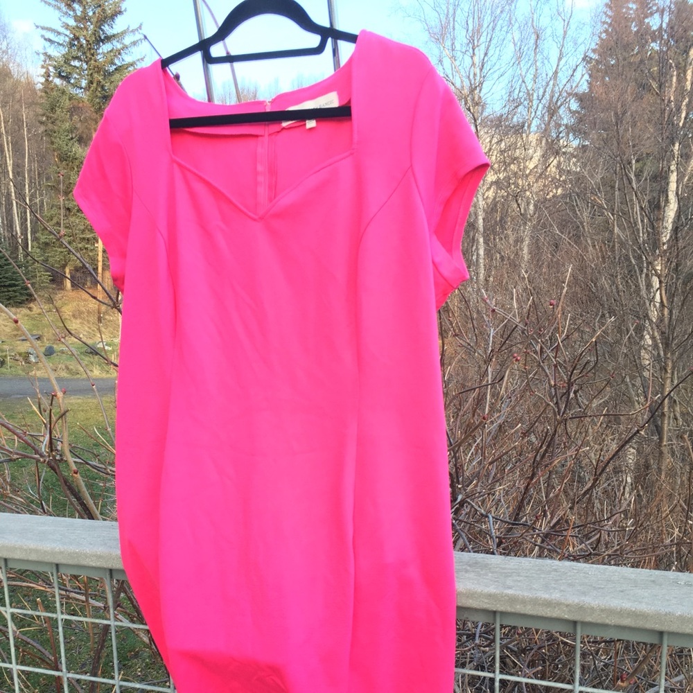 Hot! Pink dress